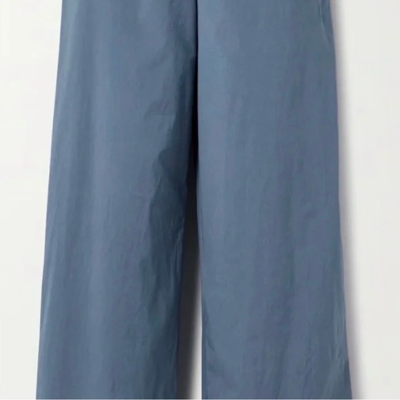 Skims Cotton Poplin Wide-Leg Pants - Picture 5 of 10